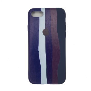 CASE ARCO-ÍRIS ESTAMPADA AVELUDADA POR DENTRO IPHONE 7/8
